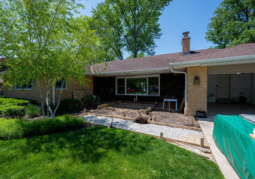 Before exterior remodel